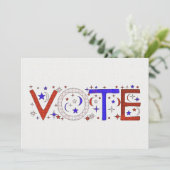 ABSTIMMUNG EINLADUNG (Stehend Vorderseite)