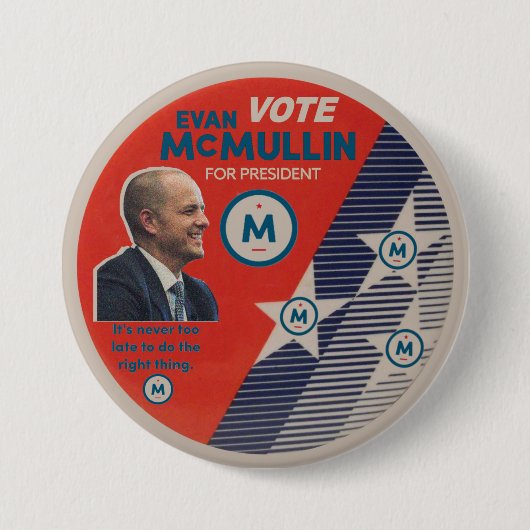 Abstimmung Evan McMullin 2016 Button (Vorderseite)