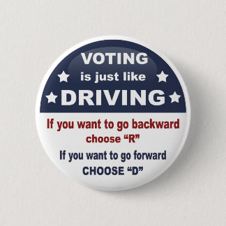 Abstimmung - fahrend button