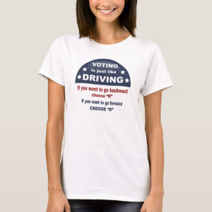 Abstimmung - fahrend T-Shirt