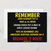 ABSTIMMUNG FEIERTAGSPOSTKARTE (Vorne/Hinten)