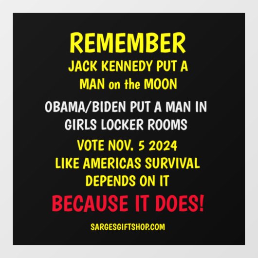 ABSTIMMUNG FENSTERAUFKLEBER (Blatt)