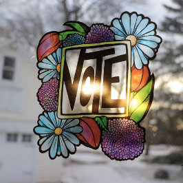 ABSTIMMUNG FENSTERAUFKLEBER