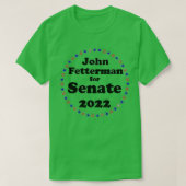Abstimmung Fetterman PA Senat 0 Retro Abstimmung J T-Shirt (Design vorne)