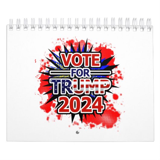 Abstimmung for Trump 2024 Blast Kalender (Titelbild)