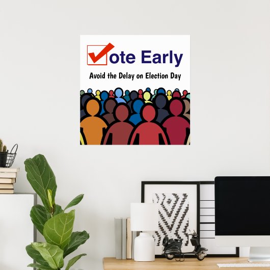 Abstimmung früh poster (Heimbüro)