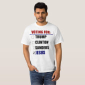 Abstimmung für 2016 - Jesus T-Shirt (Vorne ganz)