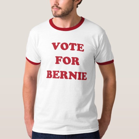 Abstimmung für Bernie T-Shirt (Vorderseite)