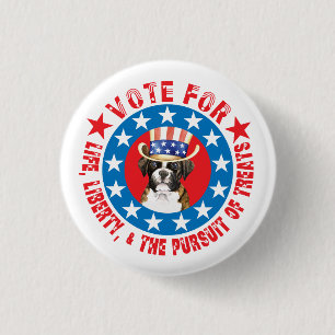 Abstimmung für Boxer Button