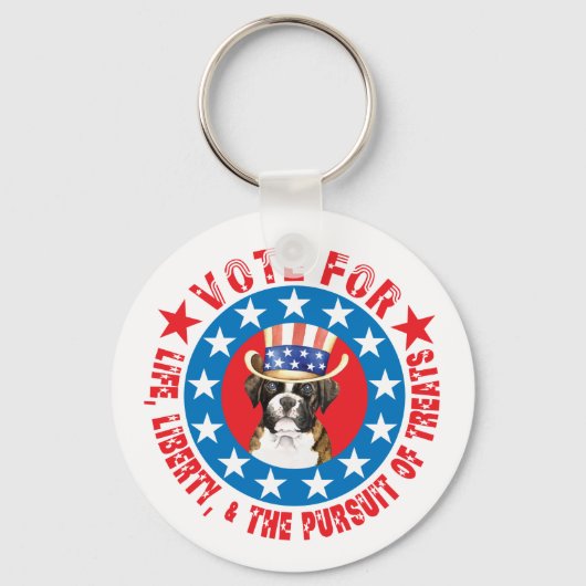 Abstimmung für Boxer Schlüsselanhänger (Vorderseite)