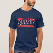 Abstimmung für Bürgermeister Quimby T-Shirt (Vorderseite)