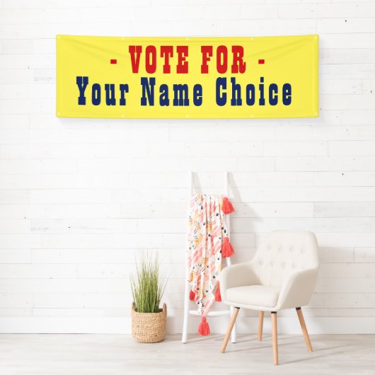 Abstimmung für das Banner (Insitu)