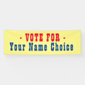 Abstimmung für das Banner (Horizontal)