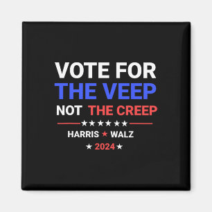 Abstimmung für das Veep nicht das Creep Harris Wal Magnet