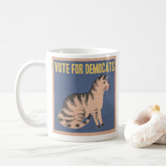 Abstimmung für Democats Kaffeetasse