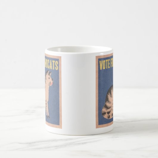 Abstimmung für Democats Kaffeetasse (Mittel)