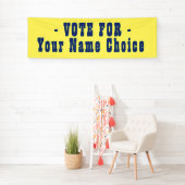 Abstimmung für den Kandidaten Banner (Insitu)