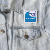 Abstimmung für den Knopf "Demokratie" Button (Beispiel)