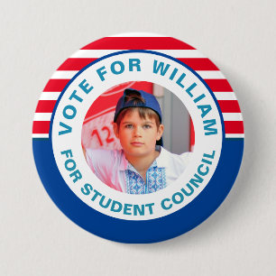 Abstimmung für den Präsidenten der Gruppe: Student Button