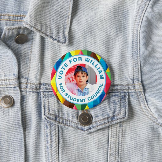 Abstimmung für den Präsidenten der Gruppe: Student Button (Beispiel)