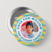 Abstimmung für den Präsidenten der Gruppe: Student Button (Vorne & Hinten)