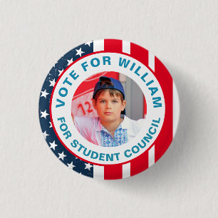 Abstimmung für den Präsidenten der Gruppe: Student Button