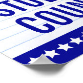 Abstimmung für den Präsidenten der Gruppe: Wahl de Poster (Ecke)