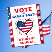 Abstimmung für den Präsidenten der Klasse: HERZ Flyer