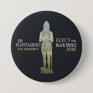 Abstimmung für den schwarzen Prinzen im Jahre 201 Button