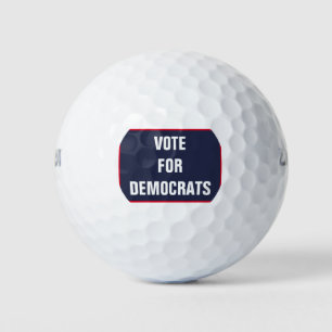 Abstimmung für die Demokraten 2020 Golfball