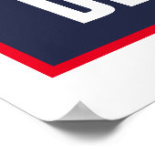 Abstimmung für die Demokraten 2020 Poster (Ecke)