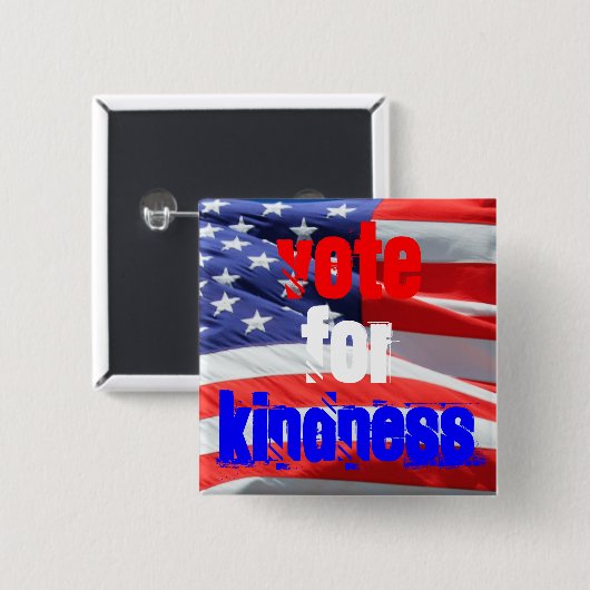 Abstimmung für die Liebe der Kindheit Inspiration Button (Vorne & Hinten)