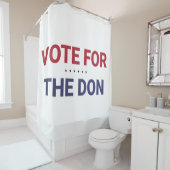 Abstimmung für Don (Wahl 2020 in den USA) Duschvorhang (Beispiel)