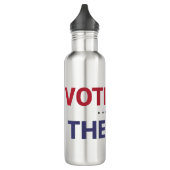 Abstimmung für Don (Wahl 2020 in den USA) Edelstahlflasche (Links)