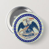 Abstimmung für Joe Biden 2016 Button (Vorne & Hinten)