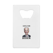 Abstimmung für Joe Biden Geldbeutel Flaschenöffner (Rückseite)