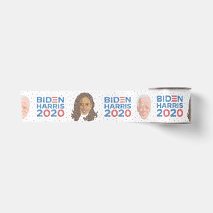 Abstimmung für Joe Biden & Kamala Harris 2020 Satinband