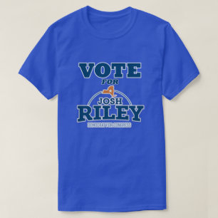 Abstimmung für Josh Riley - Demokrat für den Kongr T-Shirt