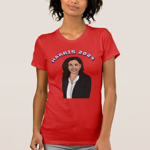 Abstimmung für Kamala Harris 2024 T-Shirt