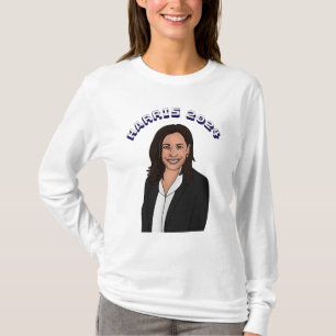 Abstimmung für Kamala Harris 2024 T-Shirt