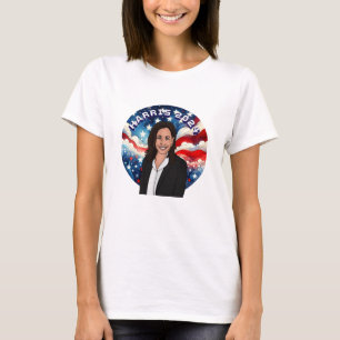 Abstimmung für Kamala Harris 2024 T-Shirt