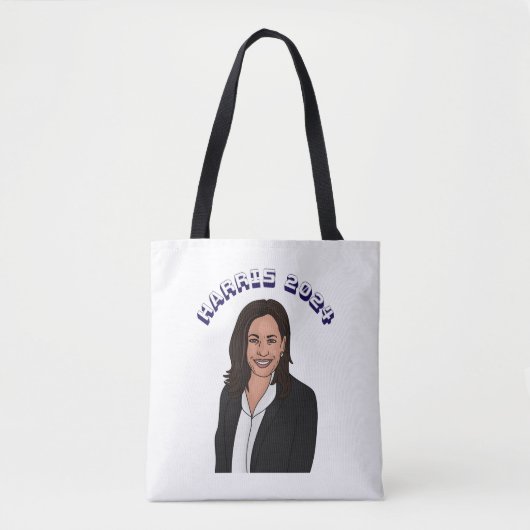 Abstimmung für Kamala Harris 2024 Tasche (Vorderseite)
