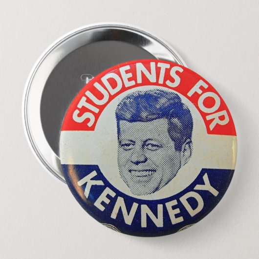 Abstimmung für Kennedy-Wahl-Knopf Button (Vorne & Hinten)