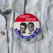 Abstimmung für Kennedy-Wahl-Knopf Button (Beispiel)