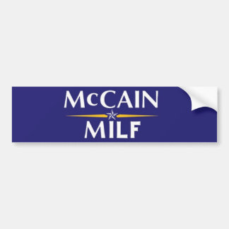 Abstimmung für McCain im Jahre 2008! Autoaufkleber