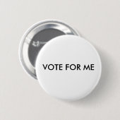 ABSTIMMUNG FÜR MICH BUTTON (Vorne & Hinten)