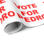 Abstimmung für Pedro Geschenkpapier (Rolleneckpunkt)