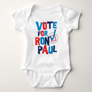 Abstimmung für Ron Paul-Wahl 2012 Baby Strampler