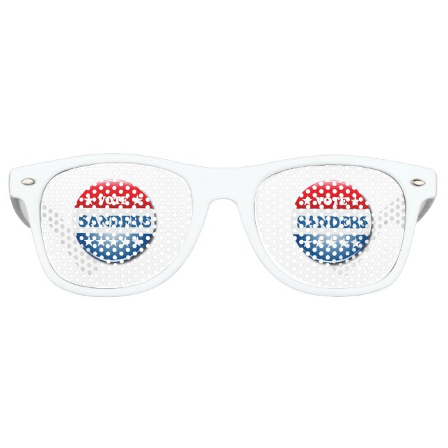 Abstimmung für Sanders 2016 Sonnenbrille (Vorderseite)