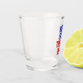 Abstimmung für Trump Bro - Wahl 2024 Schnapsglas (Links)